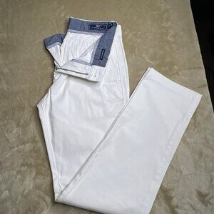 Vineyard Vines Breaker Pant White Men's size 28x32 Preppy Coastal Boating Basic